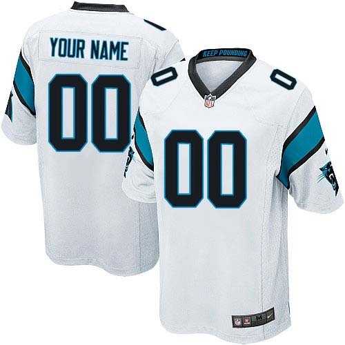 Youth Nike Carolina Panthers Customized White Team Color Stitched NFL Game Jersey,We sell and wholesale Youth Nike Carolina Panthers Customized White Team Color Stitched NFL Game Jersey on line form chian!